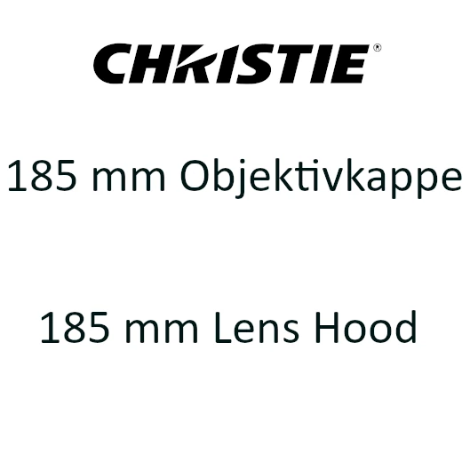 Christie 185 mm Objektivkappe