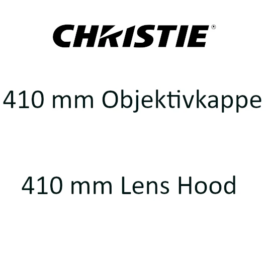 Christie 410 mm Objektivkappe