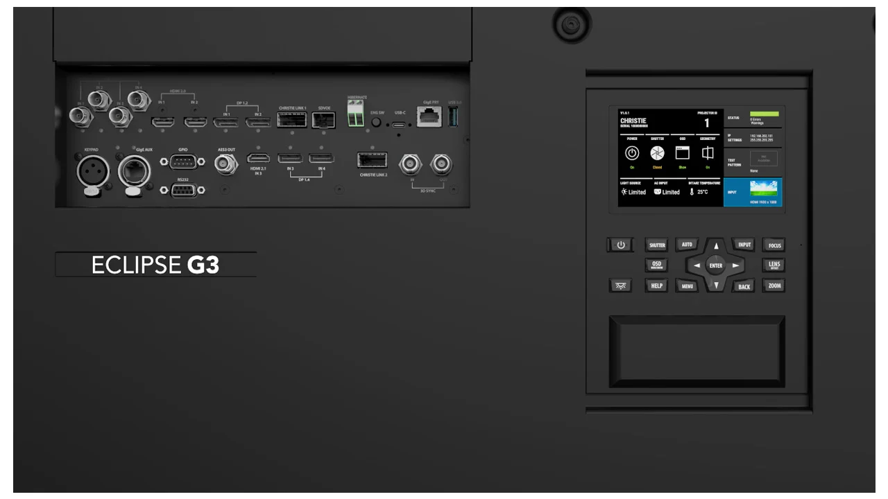Christie Eclipse G3-Demoware