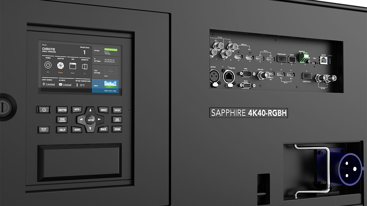 Christie Sapphire 4K40-RGBH-Demoware