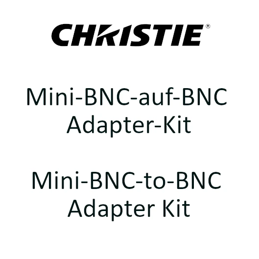 Christie TruLife⁺ Mini-BNC-auf-BNC Adapter-Kit