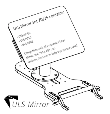 ULS Mirror Set 70/25 - ULS-MB-7025