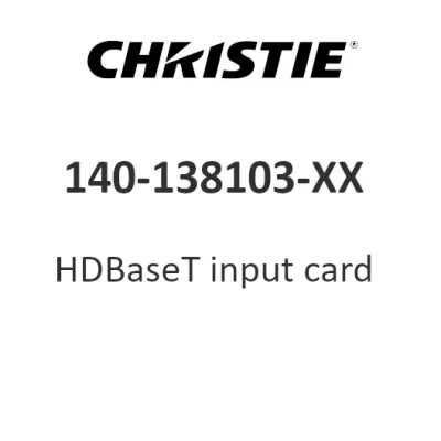Christie HDBaseT input Card